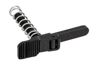 Forward Controls Design ambidextrous magazine release with serrated extended lever includes a 10.9lb spring.